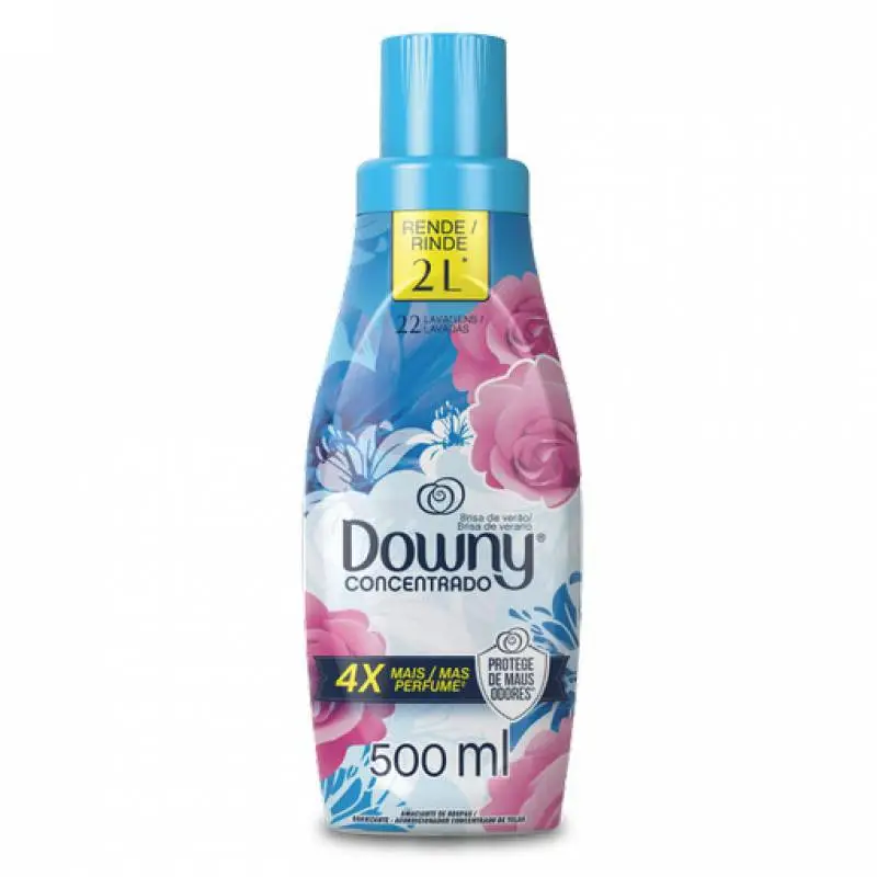 DOWNY SUAVIZANTE CONCENTRADO CLASICO/BRISA INTENSO X 500ML