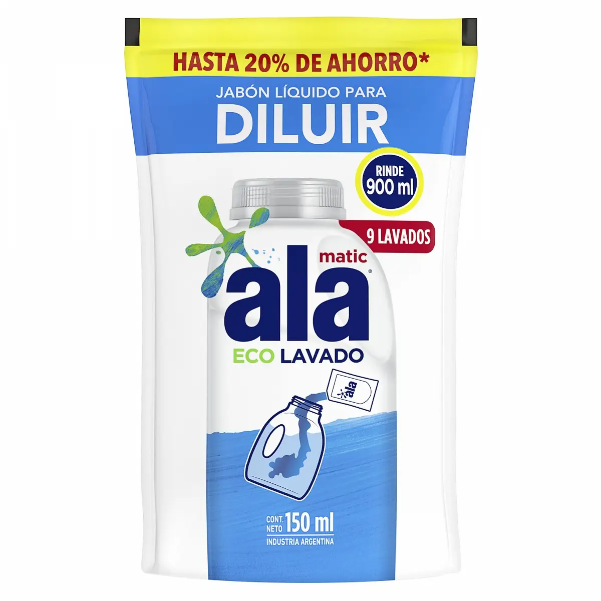 ALA JABON PARA DILUIR 150ML REPUESTO