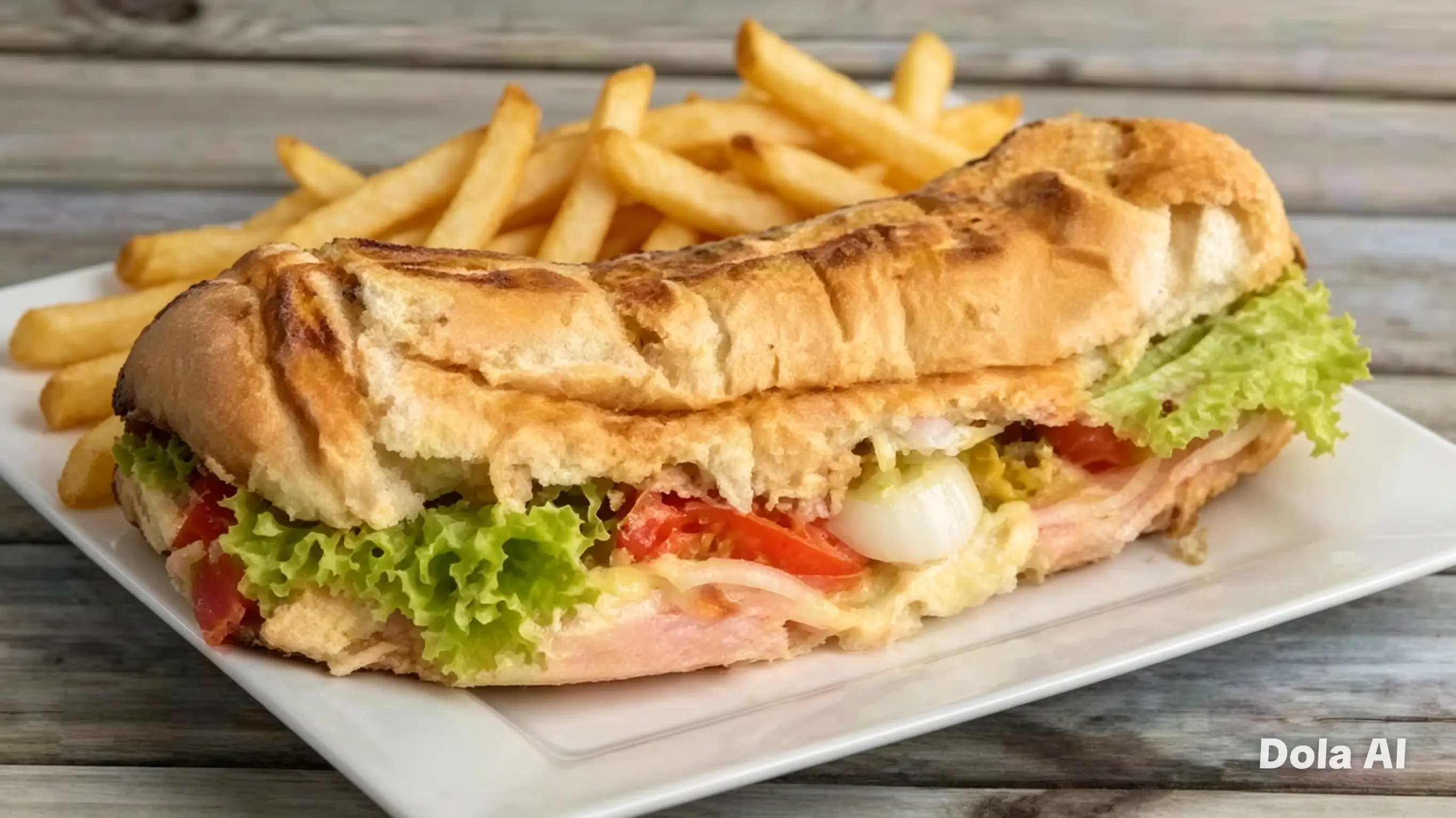 TORPEDO PRIMAVERA + PAPAS FRITAS